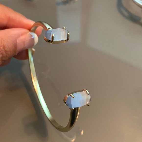 NWOT Kendra Scott 14K Gold Plated Edie Cuff Bracelet - Picture 2 of 13